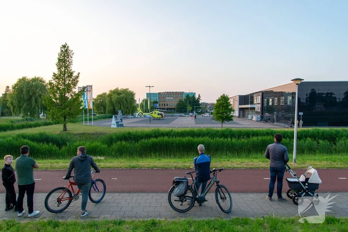 Traumahelikopter opgeroepen voor medische noodsituatie