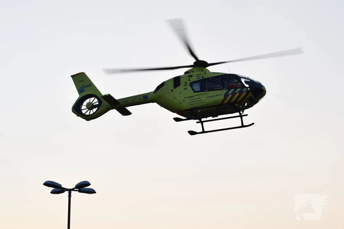 Traumahelikopter opgeroepen voor medische noodsituatie