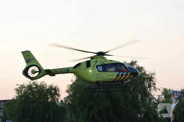 Traumahelikopter opgeroepen voor medische noodsituatie