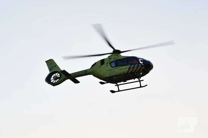 Traumahelikopter opgeroepen voor medische noodsituatie