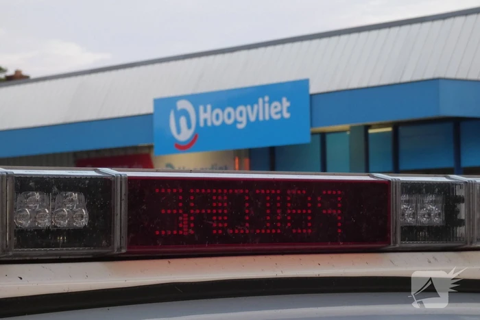 Overval op Hoogvliet supermarkt