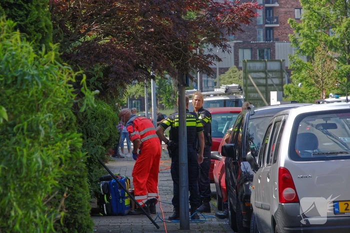 Traumahelikopter landt in Reinaldapark