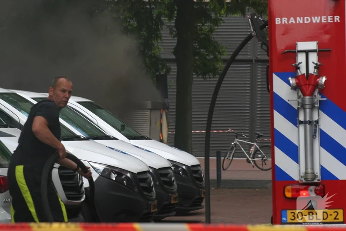 Winkels zonder stroom door brand in transformatorhuis
