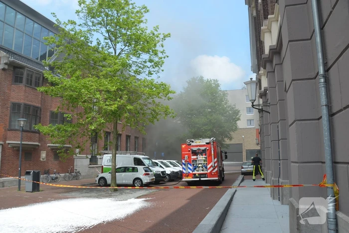 Winkels zonder stroom door brand in transformatorhuis
