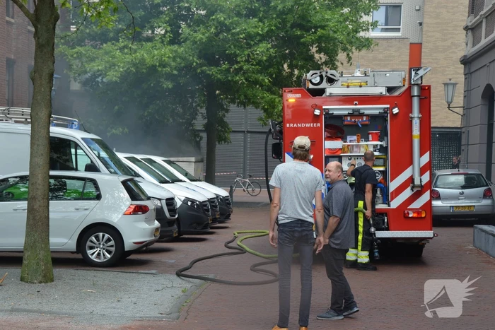 Winkels zonder stroom door brand in transformatorhuis