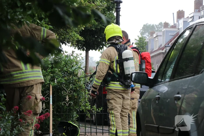 Straat afgesloten na gaslekkage