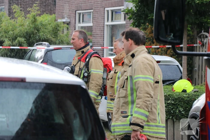 Straat afgesloten na gaslekkage