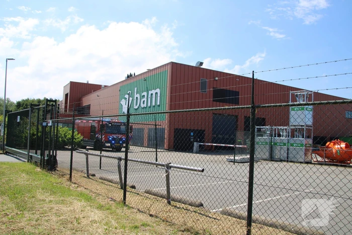 Brand bij BAM Materieel