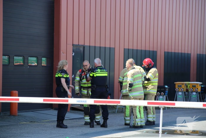 Brand bij BAM Materieel