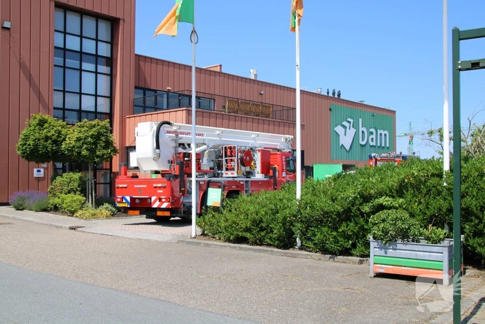 Brand bij BAM Materieel