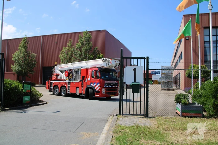 Brand bij BAM Materieel