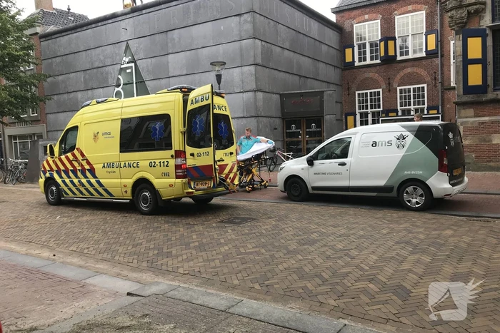 Motorrijder komt ten val en raakt gewond