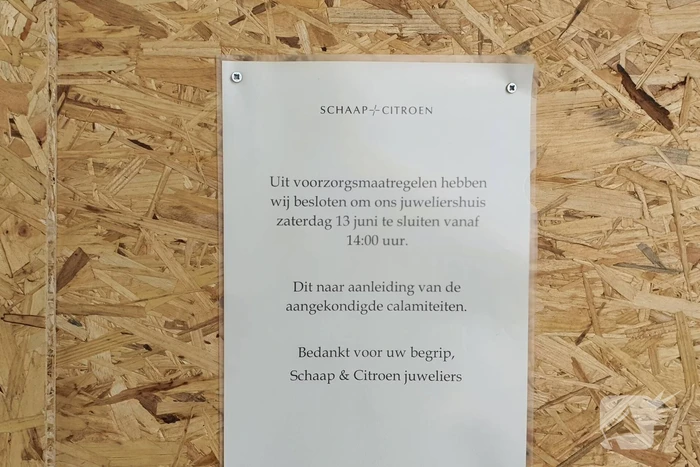 Winkels uit voorzorg dicht na aangekondigde plunderingen