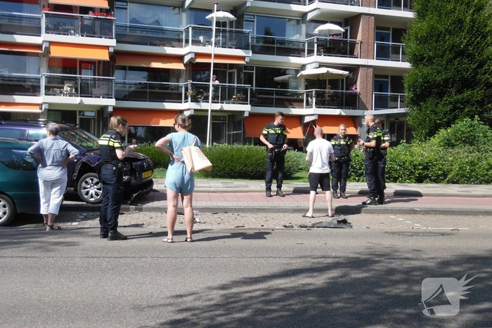 Veel schade na aanrijding