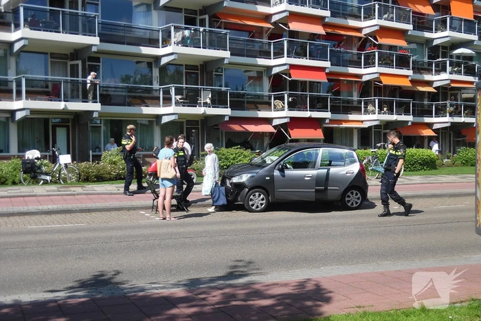 Veel schade na aanrijding