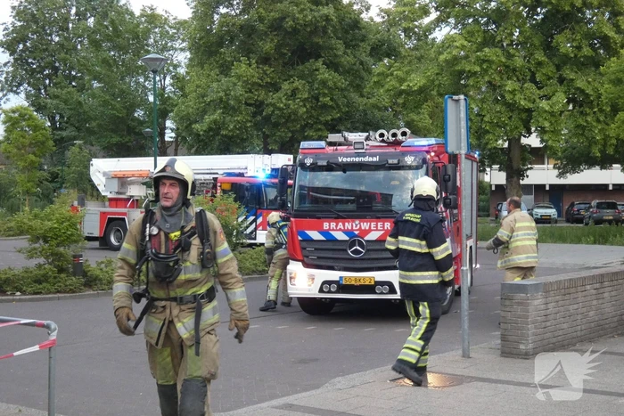 Pand ontruimd wegens brand