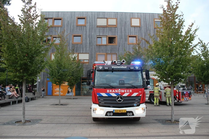 Pand ontruimd wegens brand
