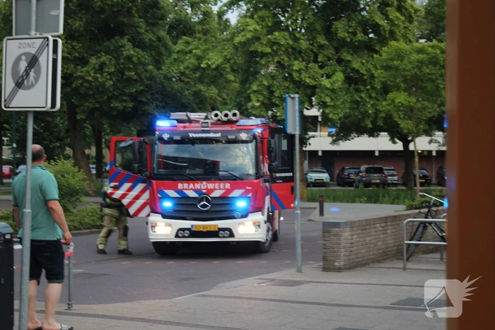 Pand ontruimd wegens brand