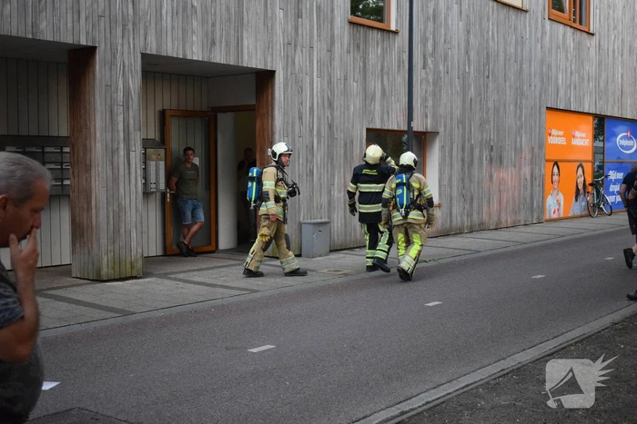 Pand ontruimd wegens brand