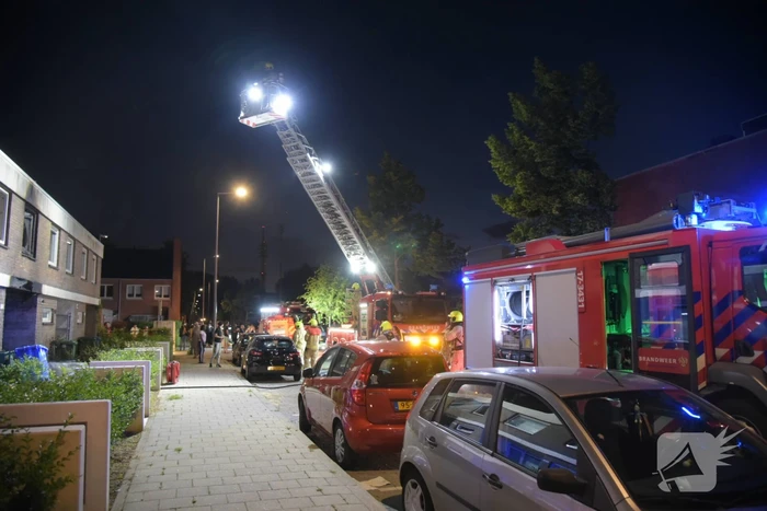 Woning verwoest door flinke brand