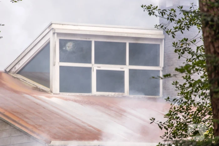 Grote brand in leegstaande villa