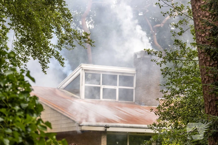 Grote brand in leegstaande villa