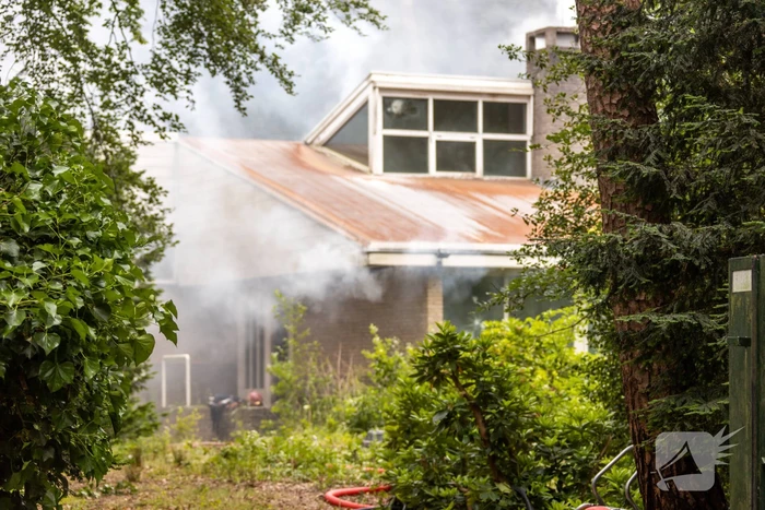 Grote brand in leegstaande villa