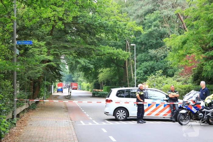 Grote brand in leegstaande villa