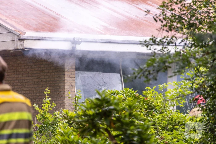 Grote brand in leegstaande villa