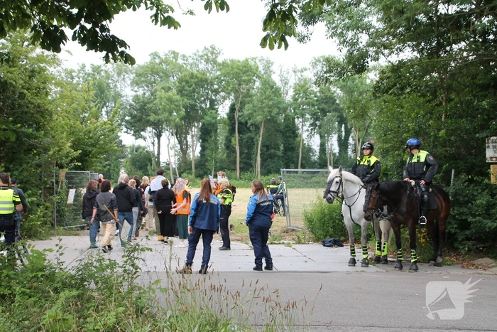 Veel politie voor demonstratie Black Lives Matters
