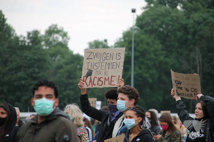 Veel politie voor demonstratie Black Lives Matters