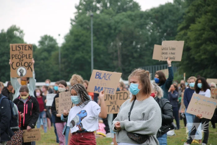 Veel politie voor demonstratie Black Lives Matters