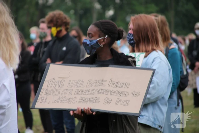 Veel politie voor demonstratie Black Lives Matters