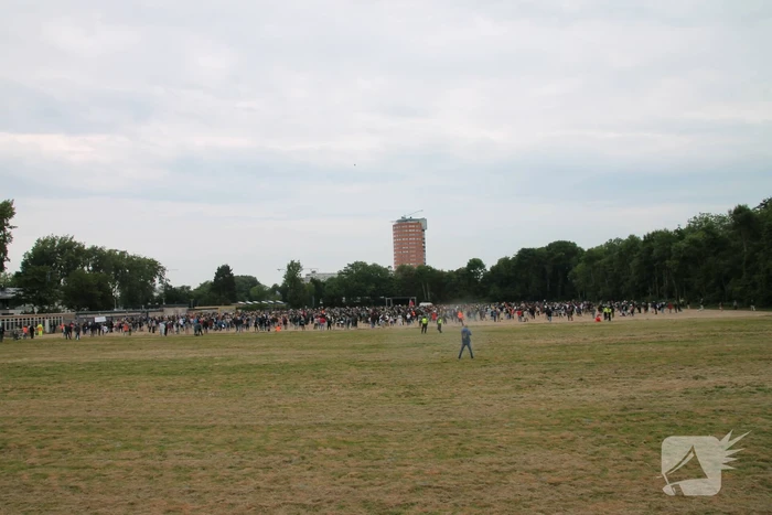 Veel politie voor demonstratie Black Lives Matters