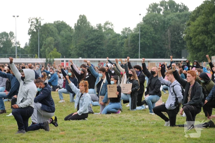 Veel politie voor demonstratie Black Lives Matters