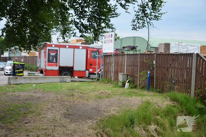 Brand op industrieterrein
