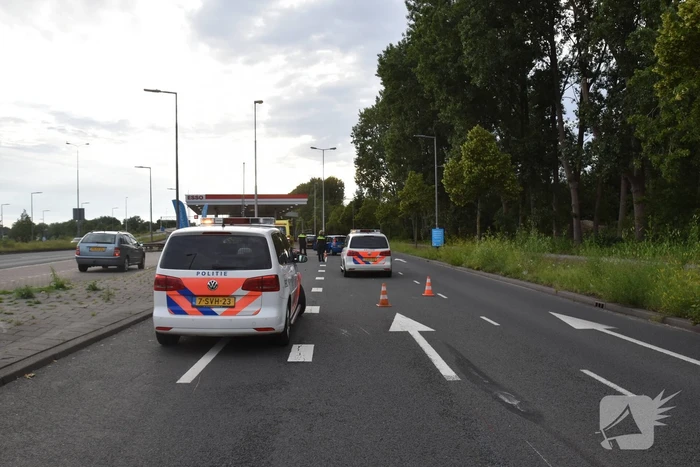 Motorrijder gewond na botsing met auto