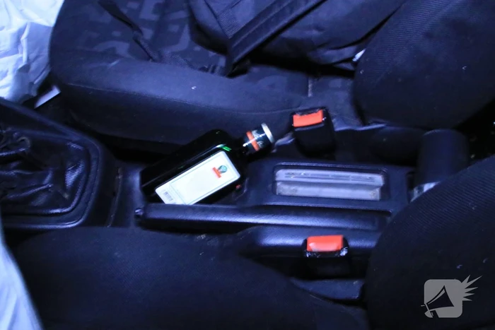 Personenauto total loss na eenzijdige botsing