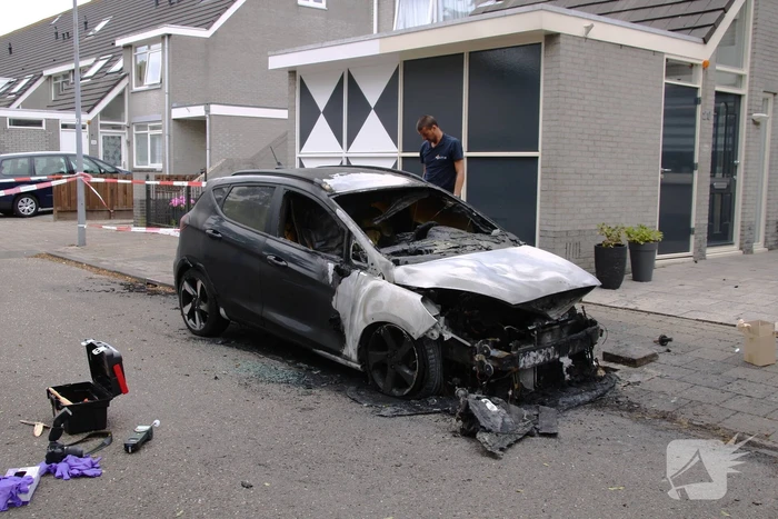 Technische recherche onderzoekt autobrand