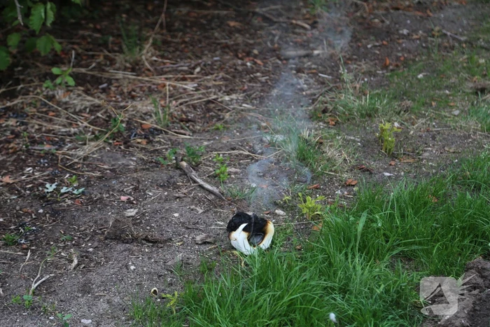 Man gewond door brandende vloeistof