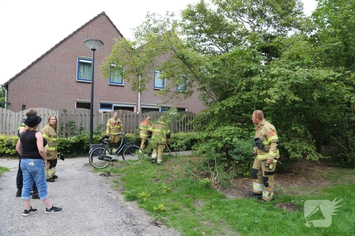 Man gewond door brandende vloeistof