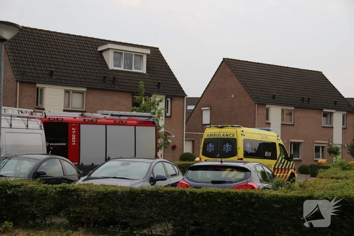 Man gewond door brandende vloeistof