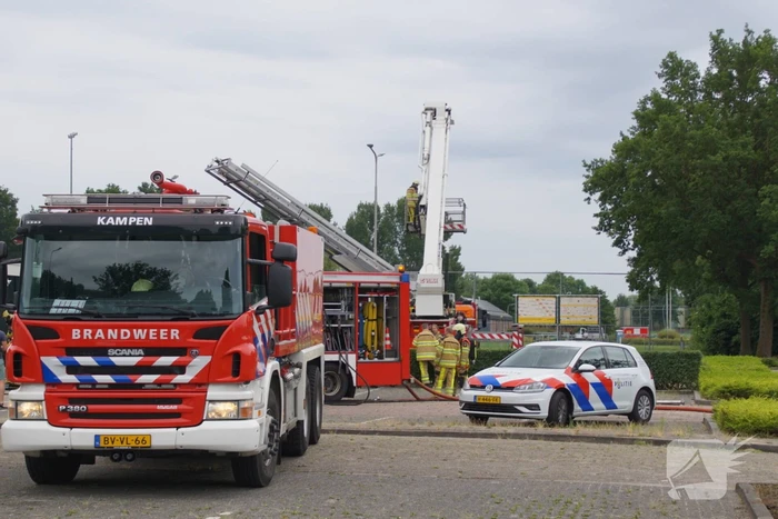 Voetbalvereniging getroffen door brand
