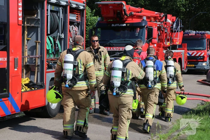 Gewonden bij brand in keuken van woning