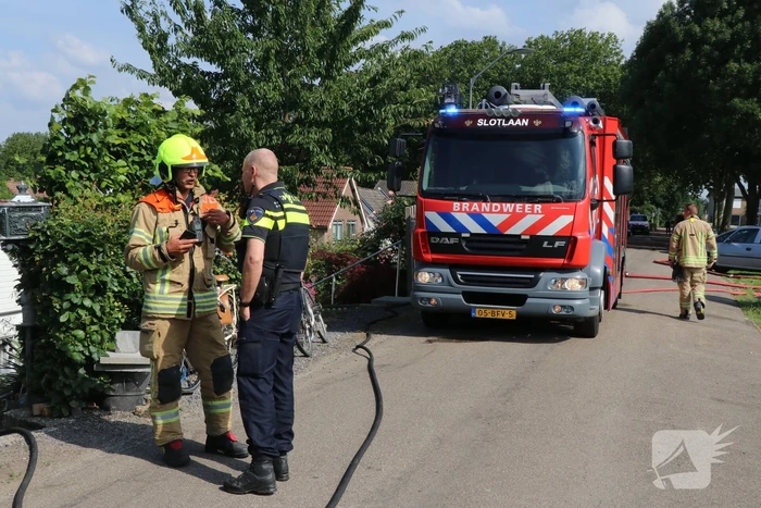 Gewonden bij brand in keuken van woning