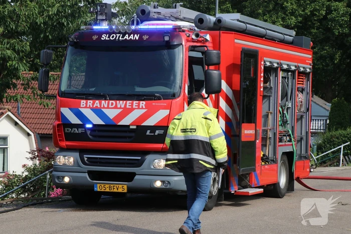 Gewonden bij brand in keuken van woning