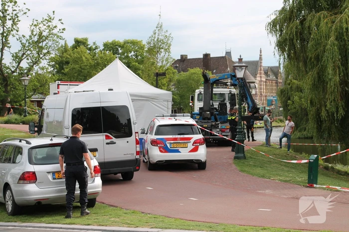 Lichaam aangetroffen in sloot