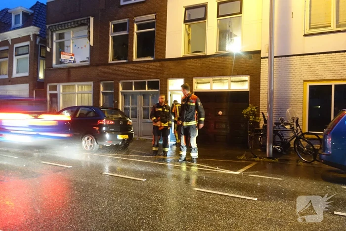 Water stroomt woning binnen
