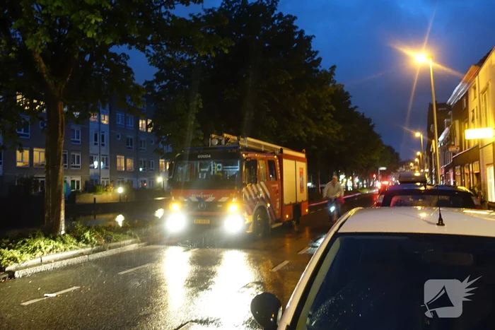 Water stroomt woning binnen
