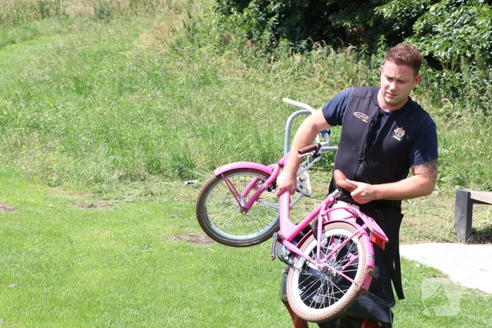 Zoekactie na aantreffen kinderfiets Nieuwerkerse Tocht